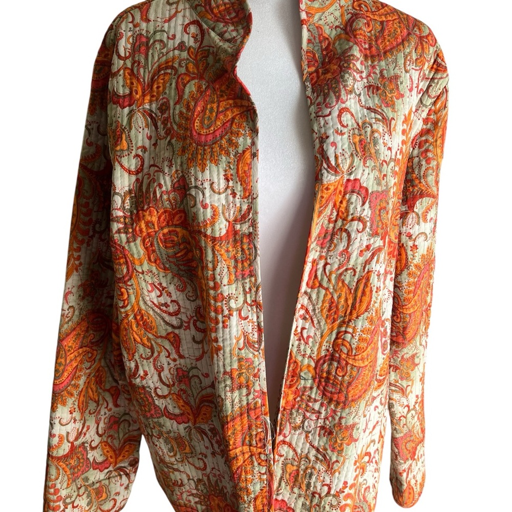 Reversible transitional Paisley and Tweed Jacket - Picture 2 of 6